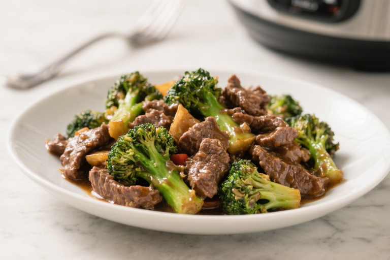 Easy Weeknight Instapot Beef And Broccoli