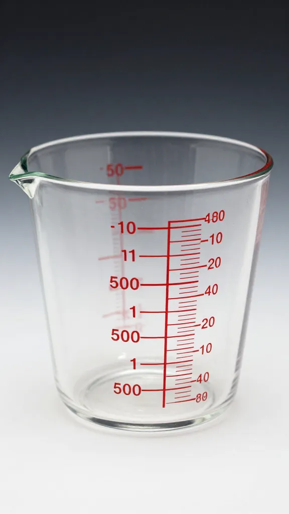 measuring cup with