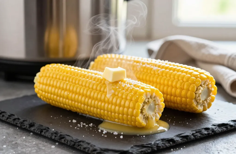 Fast, Juicy Sweet Corn on the Cob (Pressure Cooker Method)